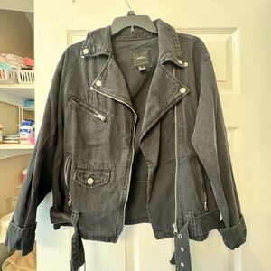 Women's Black Denim Jacket